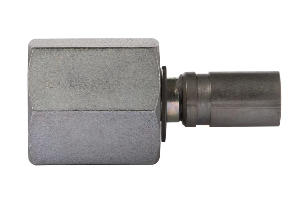 Manometer Thread Protection Straight Manometer Connector with Female Thread and Hose Port - EDiS